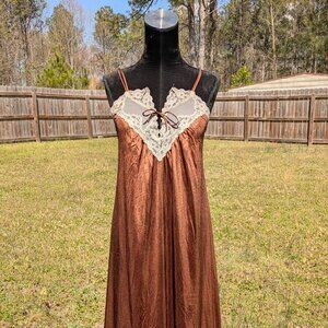 Copper Goddess Nightgown Small Vintage Tom Bezduda